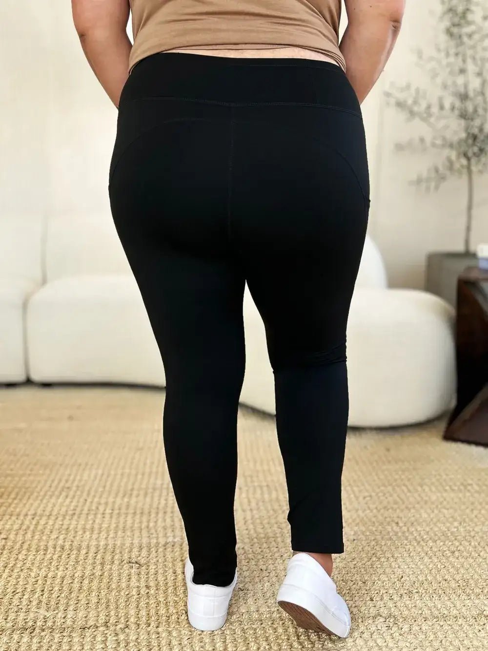 Wide Waistband Sports Leggings - Bela Fils BoutiqueBela Fils Boutique